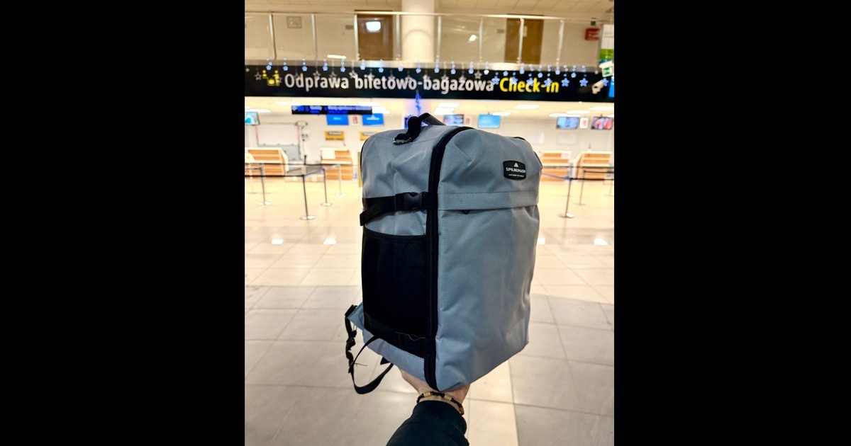 Bagaż podręczny bez dopłat? Plecak z Action rozwściecza Ryanaira