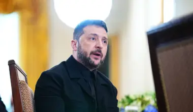 Prezydent Ukrainy Wołodymyr Zełenski