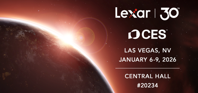 Lexar na CES 2026 wkracza w kolejny rozdział z nowymi produktami - kartą pamięci Silver Plus microSDXC 2 TB i SSD Play X [1]