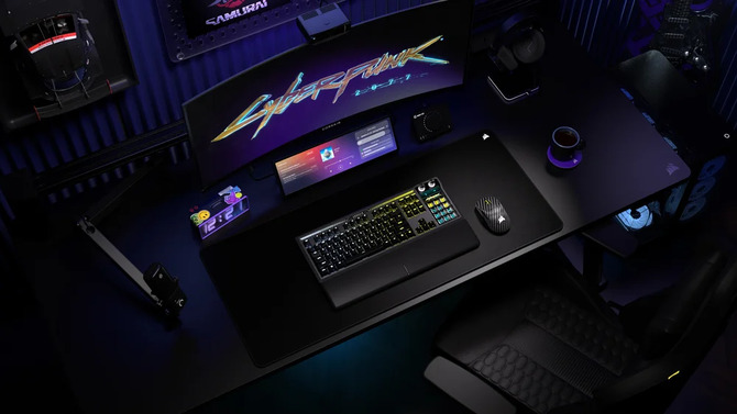 Corsair Galleon 100 SD to pierwsza klawiatura mechaniczna z pełną integracją Stream Deck i ekranem LCD [1]