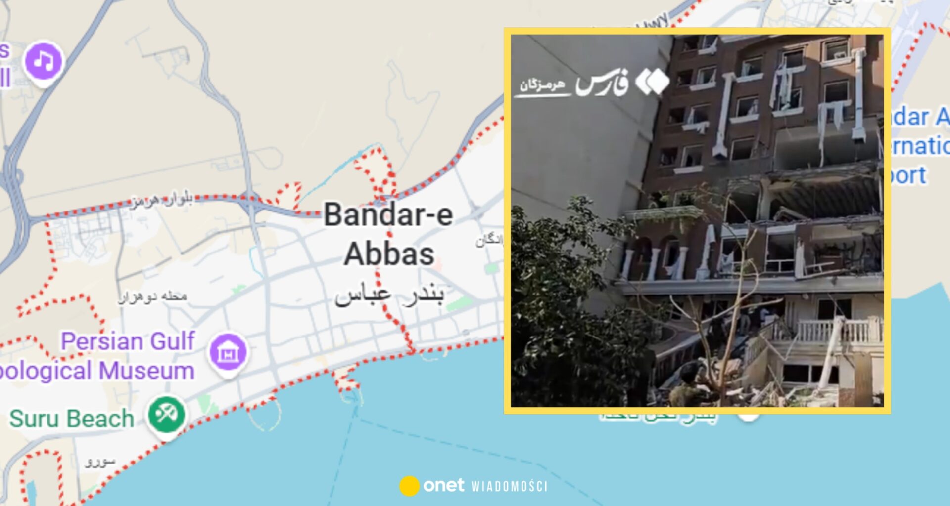 Potężna eksplozja w porcie na południu Iranu. Przyczyna pozostaje nieznana