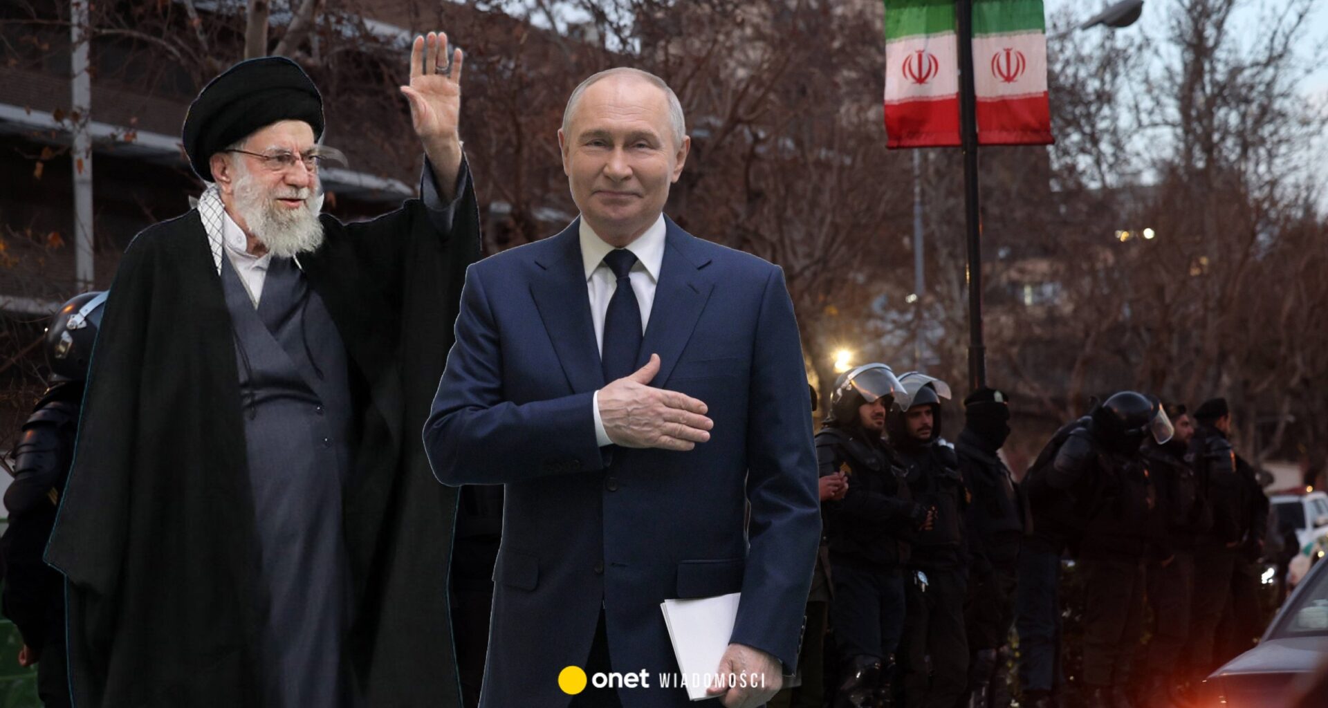 Krwawy ślad mułłów prowadzi prosto do Putina. Oto kulisy układu, który knebluje Iran. Ujawniamy