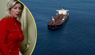 Brytyjczycy chcą pozbyć się floty cieni. Maria Zacharowa się nie hamuje