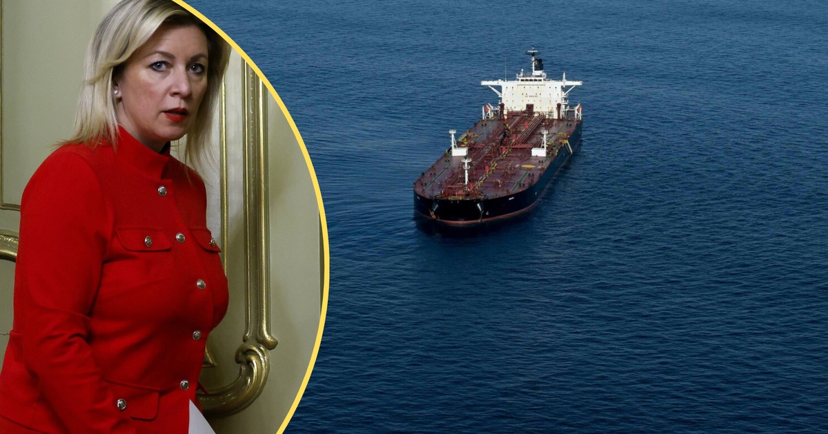 Brytyjczycy chcą pozbyć się floty cieni. Maria Zacharowa się nie hamuje