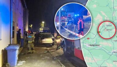 Tragedia w Chełmnie. Strażacy znaleźli ciała kobiety i trójki dzieci