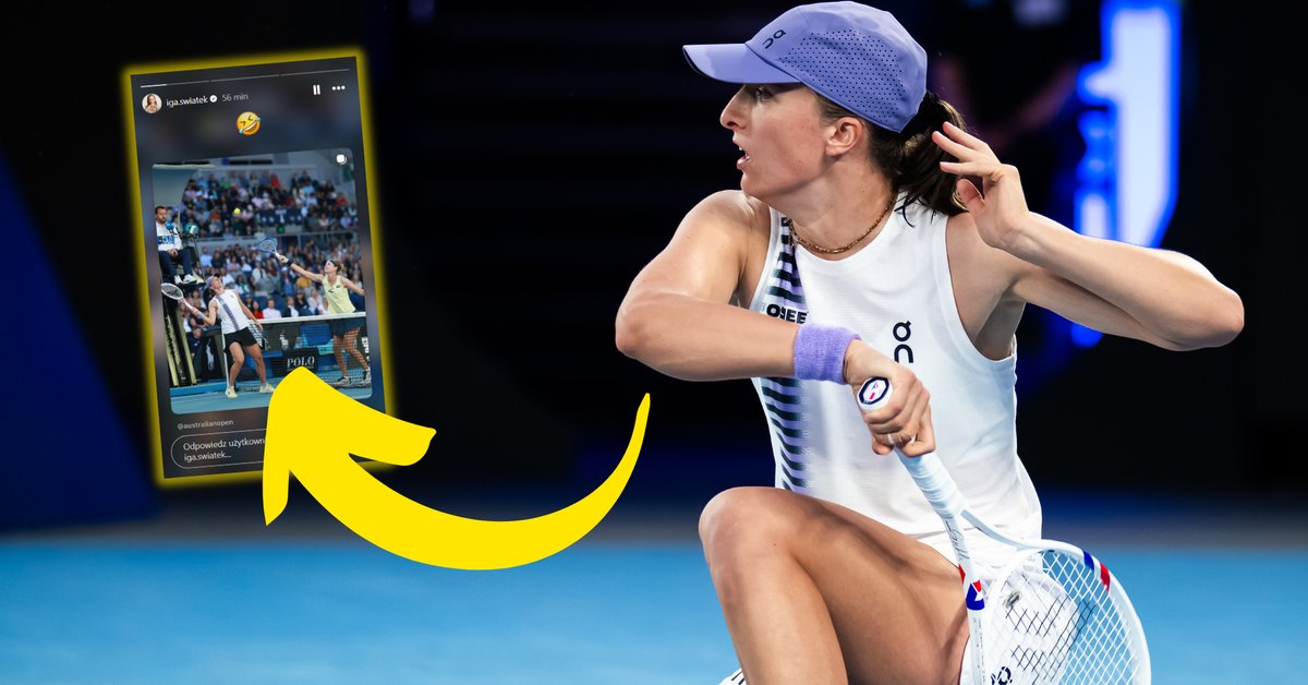 Iga Świątek po Instagramie