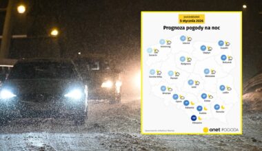 Noc u podnóża gór zapowiada się bardzo mroźno. Temperatura może spaść do -16 st. C