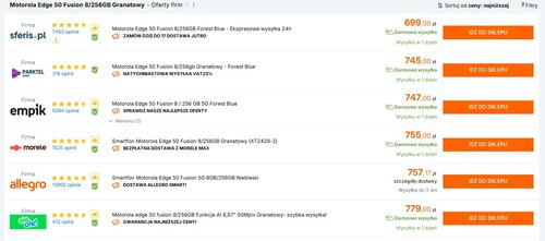 Motorola Edge 50 Fusion