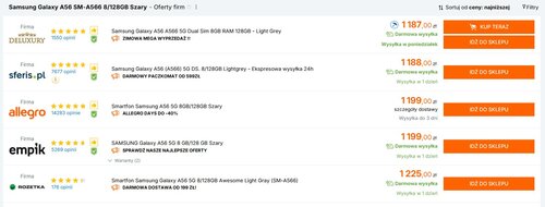 Samsung Galaxy A56 5G