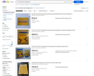 Cena za Star Wars Revenge na eBay