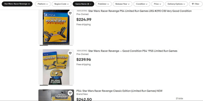 Fizyczna kopia Star Wars Racer Revenge kluczem do jailbreaku PS5. Ta zapomniana gra z 2002 roku kosztuje nawet 400 dolarów [2]