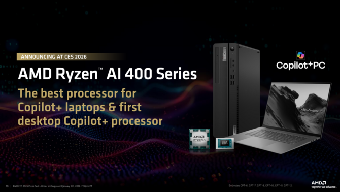 AMD Ryzen AI 9 HX 475, Ryzen AI 9 HX 470, Ryzen AI 7 450 i inne - Oficjalna zapowiedź procesorów Gorgon Point [2]