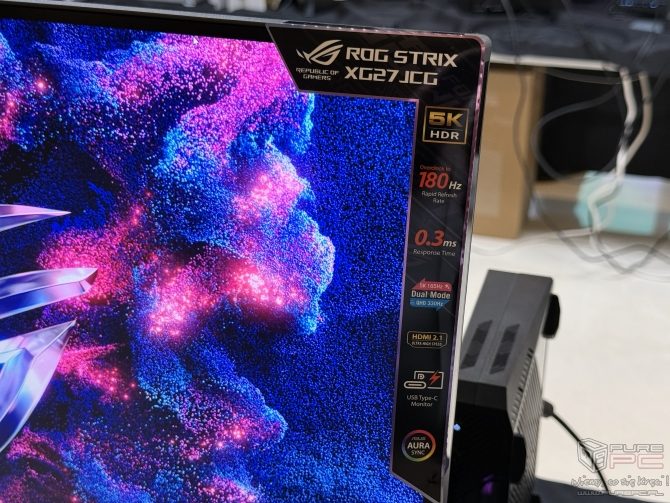 EHA Tech Tour: ASUS ROG Swift OLED PG27UCWM z RGB Stripe Tandem OLED, komputery Mini PC i peryferia komputerowe [nc1]