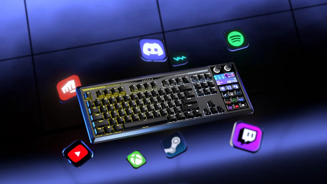 Corsair Galleon 100 SD to pierwsza klawiatura mechaniczna z pełną integracją Stream Deck i ekranem LCD [2]
