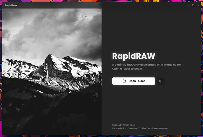 RapidRAW to darmowa alternatywa dla Adobe Lightroom. Otwarte źródło, szybkie działanie, wsparcie dla ComfyUI [nc1]
