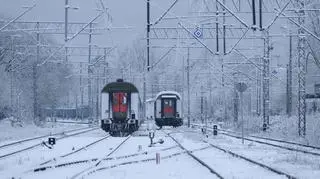 Awaria pociągu na linii kolejowej (zdjęcie ilustracyjne) 