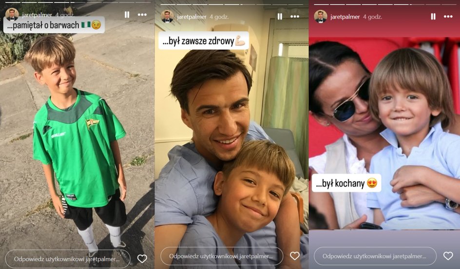 Jarosław Bieniuk złożył synowi urodzinowe życzenia