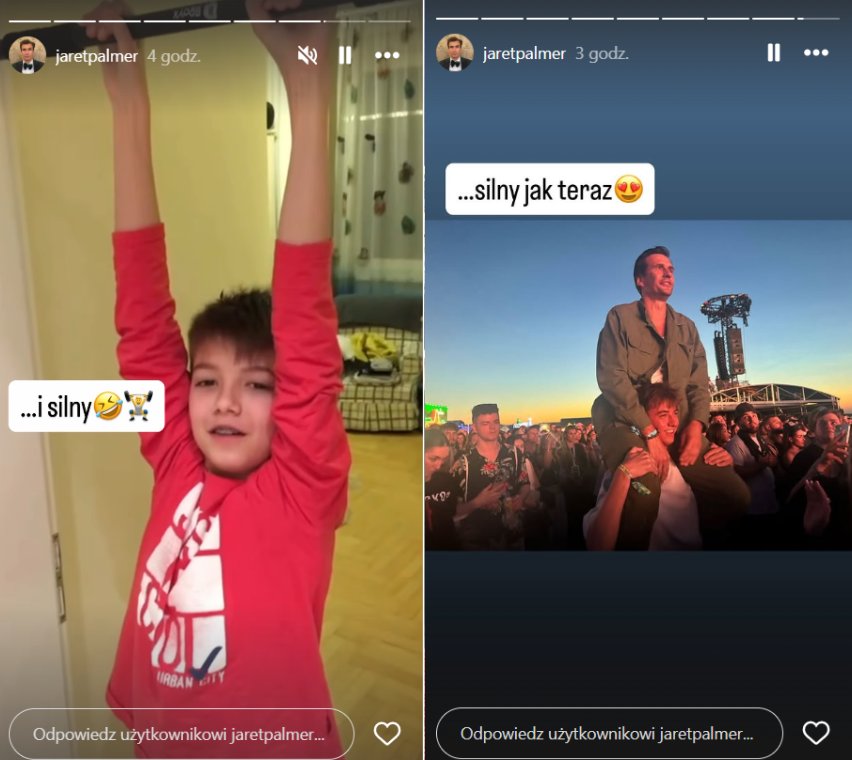 Jarosław Bieniuk złożył synowi urodzinowe życzenia