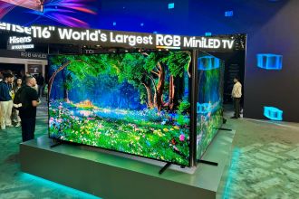 Telewizory na CES 2026 - Hisense RGB Mini LED 
