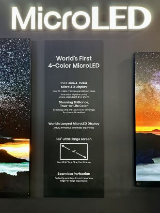 Telewizory na CES 2026 - Hisense Micro LED
