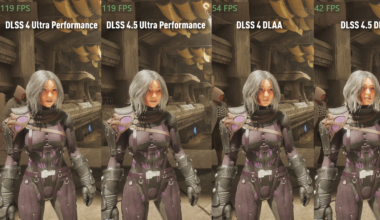 DLSS 4.5 z opóźnioną premierą. Tryb wydajności 1440p może wyglądać prawie jak natywne DLAA