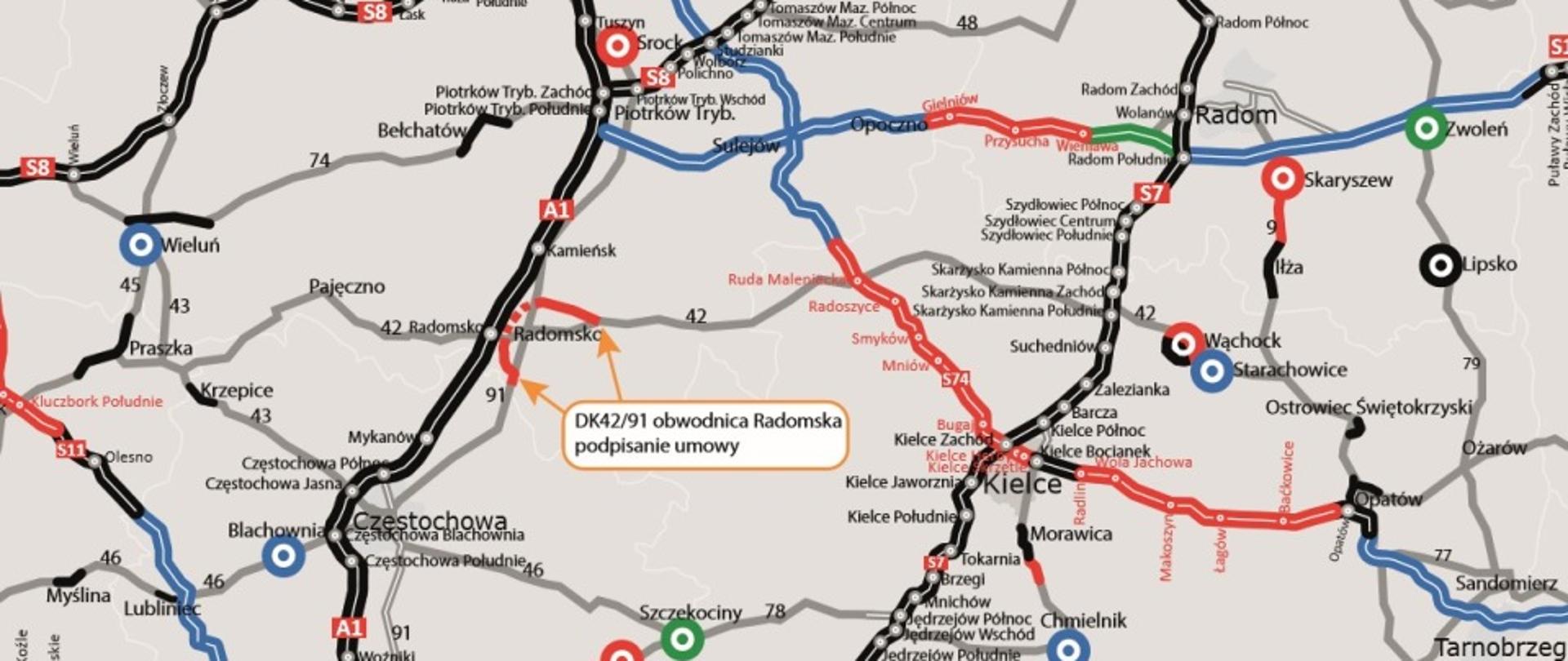 Obwodnica Radomska- podpisanie umowy