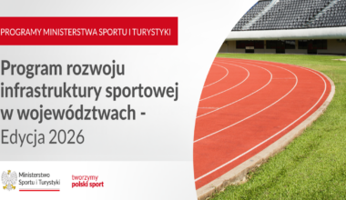 Program rozwoju infrastruktury sportowej w województwach - Edycja 2026 - Ministerstwo Sportu i Turystyki