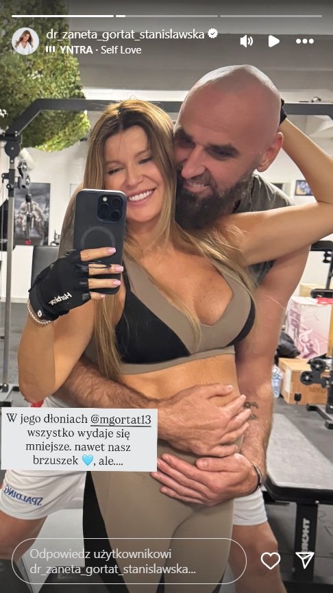 Żaneta Gortat-Stanisławska i Marcin Gortat