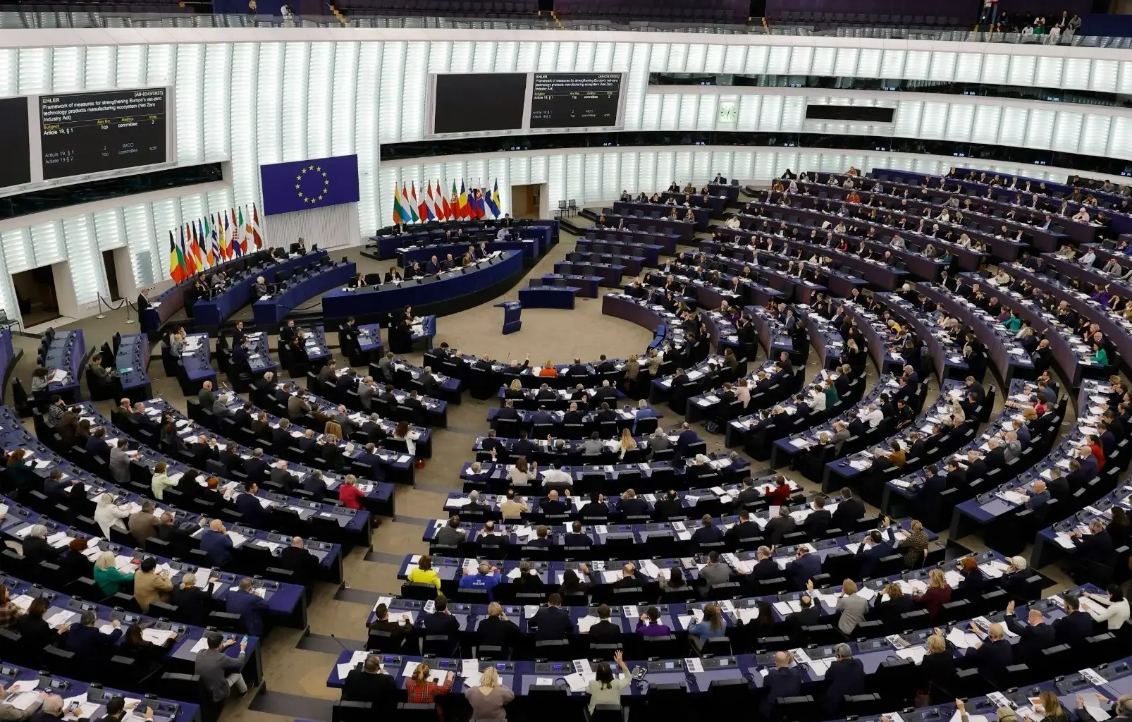 Parlament Europejski w Strasburgu