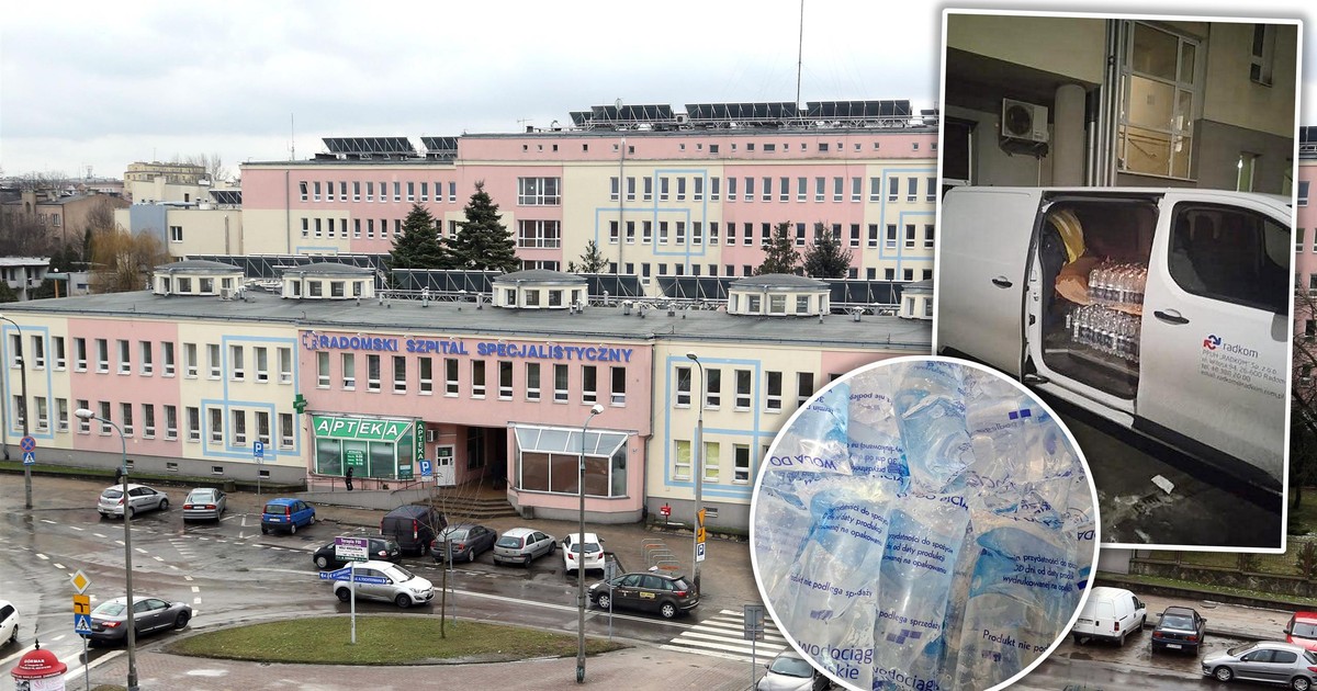 Radomski Szpital Specjalistyczny wstrzymuje przyjęcia. Doszło do skażenia wody