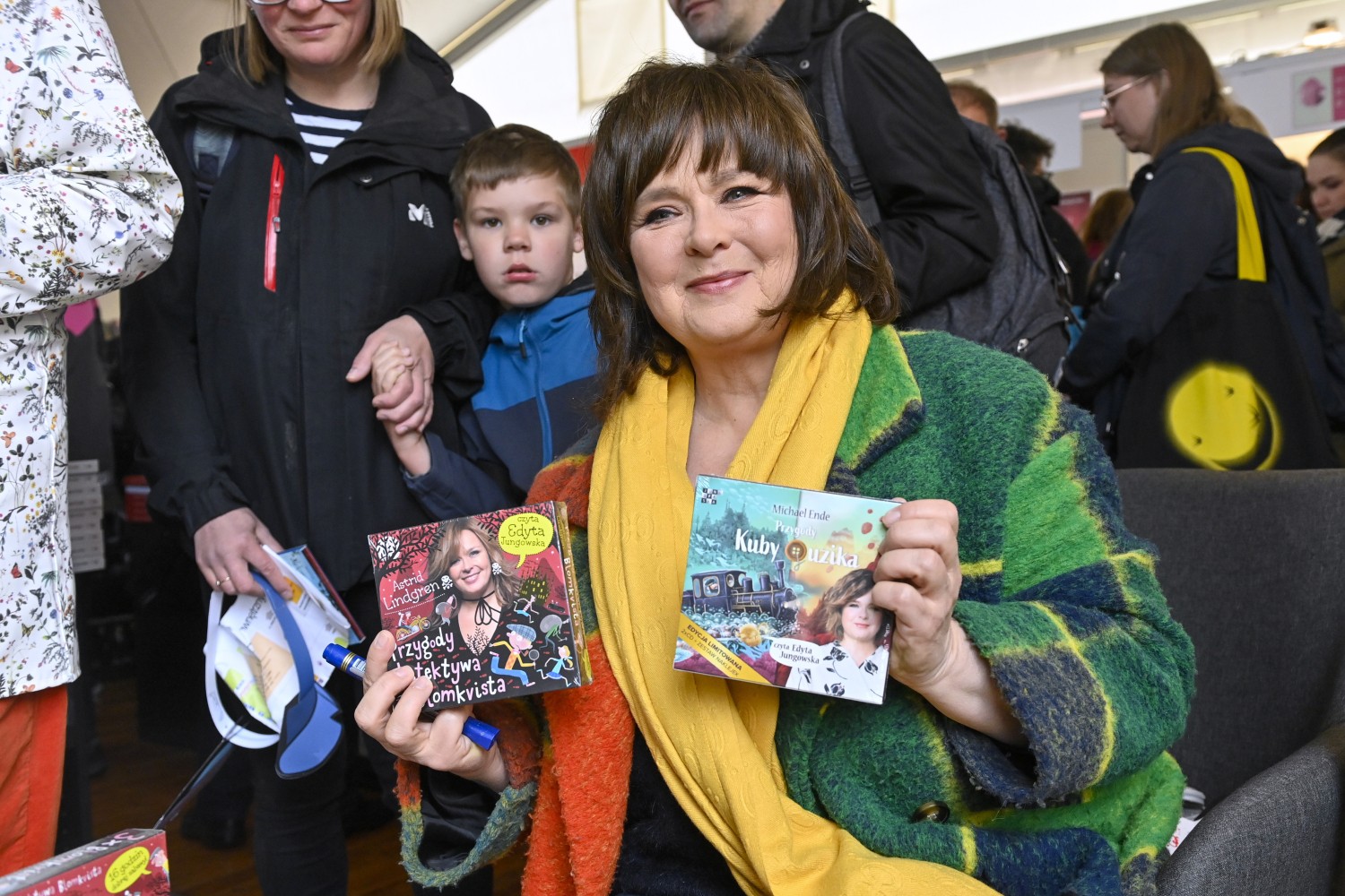 Edyta Jungowska na Międzynarodowych Targach Książki w Krakowie (2025 r.)