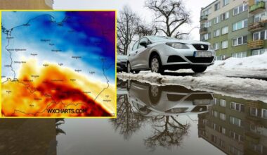 W połowie przyszłego tygodnia do całej Polski mogą wrócić opady, zarówno deszczu, jak i śniegu