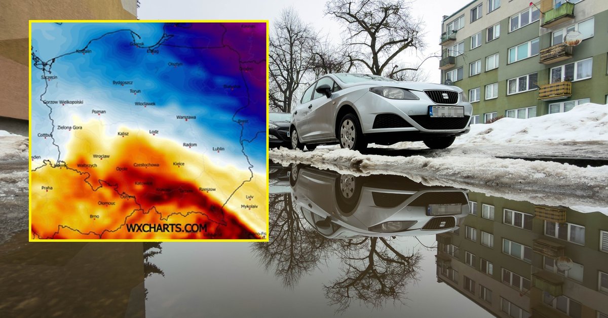 W połowie przyszłego tygodnia do całej Polski mogą wrócić opady, zarówno deszczu, jak i śniegu