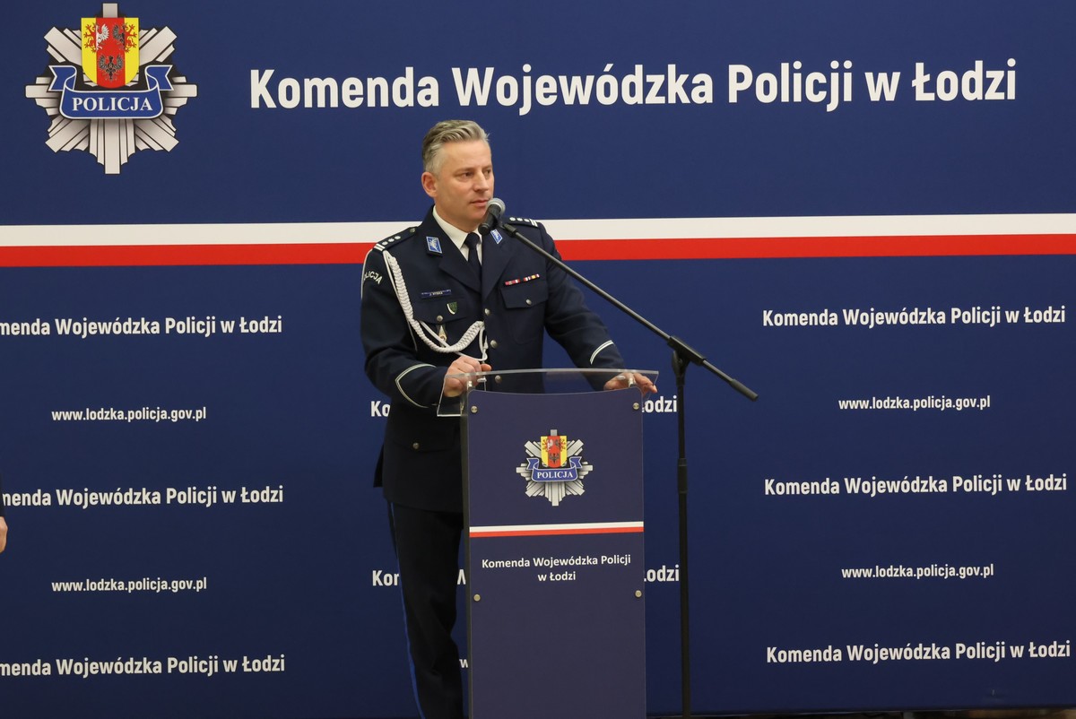 Pożegnanie insp. Jarosława Rybki z łódzkim garnizonem - Informacje