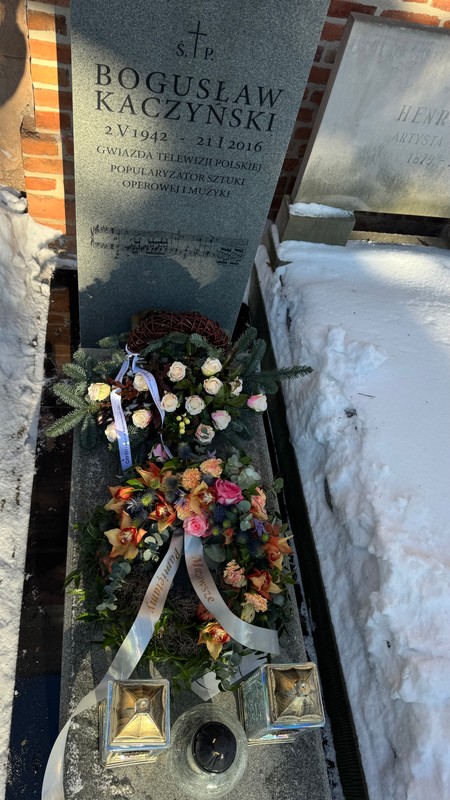 Grób Bogusława Kaczyńskiego na Powązkach w Warszawie