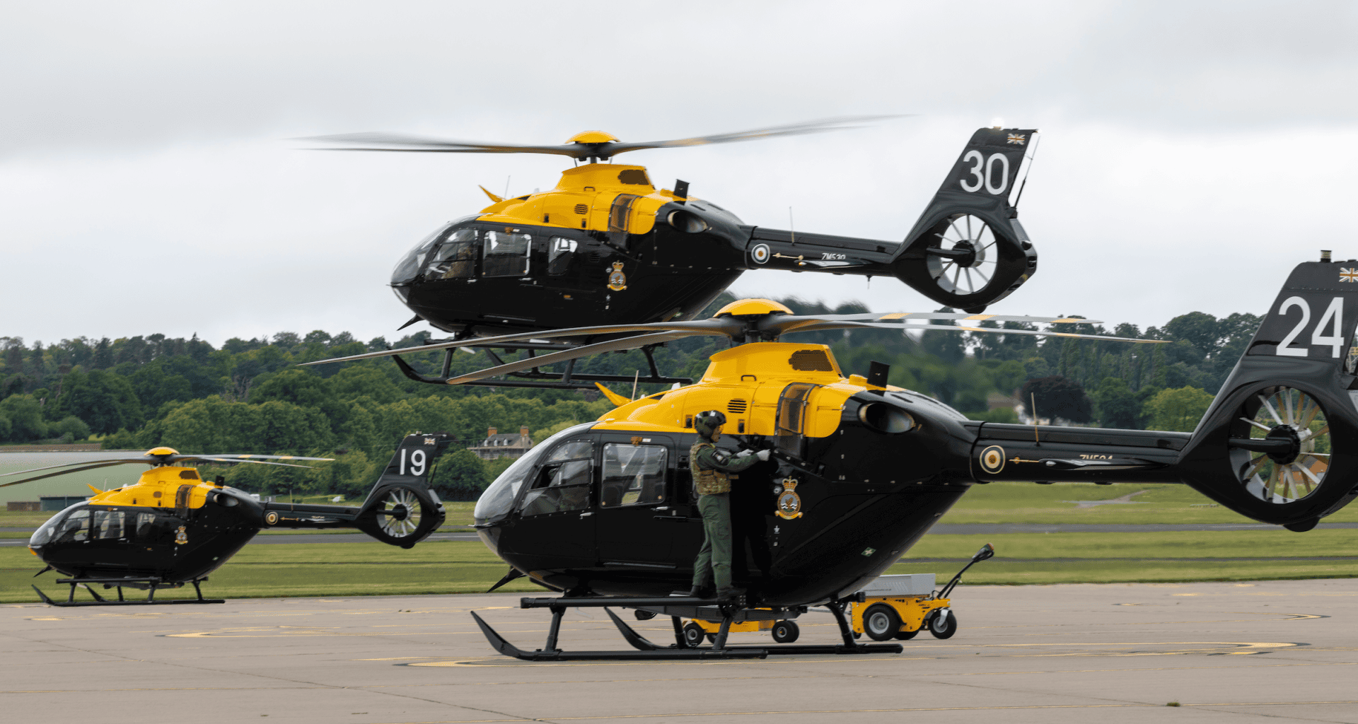 Polscy piloci szkoleni w Wielkiej Brytanii