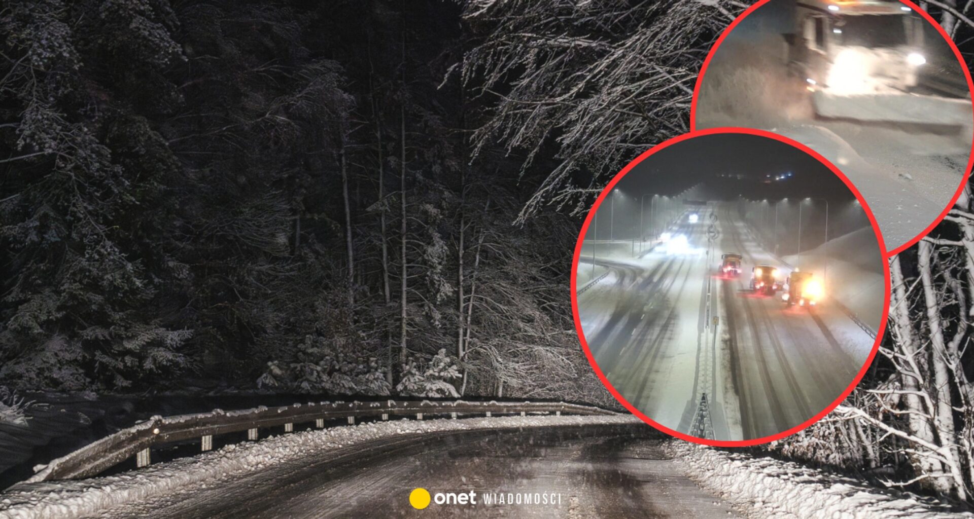 Silny atak zimy na Pomorzu. Kierowcy mierzą się ze znacznymi utrudnieniami