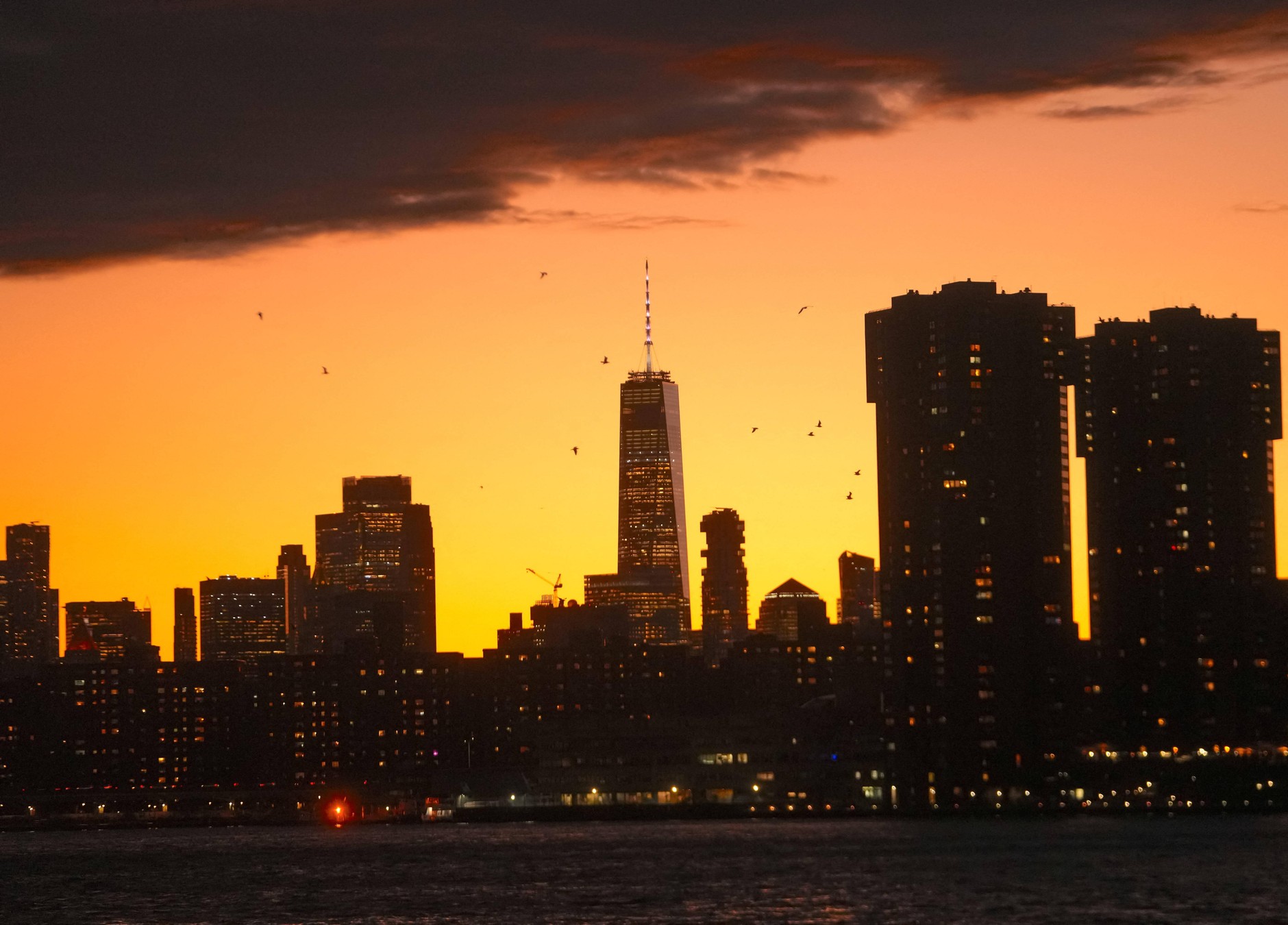 Wieżowce na Manhattanie. Zdjęcie ilustracyjne