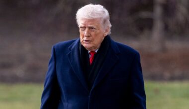 Prezydent Stanów Zjednoczonych Donald Trump w Waszyngtonie, USA, 16 stycznia 2026 r.