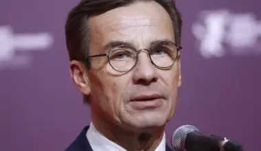 Premier Szwecji Ulf Kristersson
