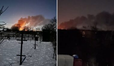 Dron przeleciał setki kilometrów. Rafineria "Ilski" stanęła w ogniu - Świat