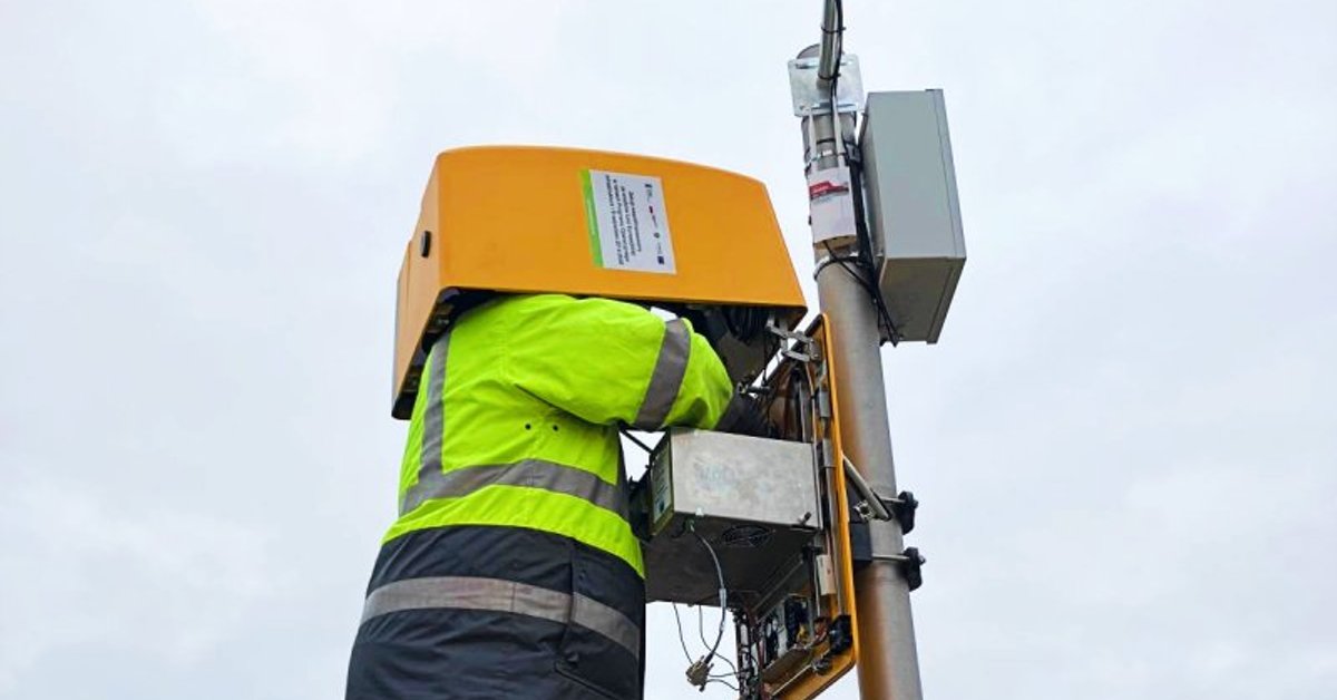 Fotoradar rekordzista z Warszawy zniszczony po raz trzeci