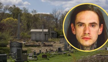 Amerykańska policja zatrzymała Jonathana Gerlacha. W jego domu śledczy znaleźli ciała wykradzione z cmentarza Mount Moriah (screen: X / Independent)