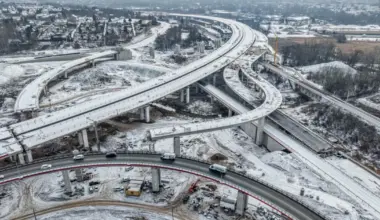 Nowa łącznica zostanie udostępniona w czwartek? Wszystko zależy od pogody