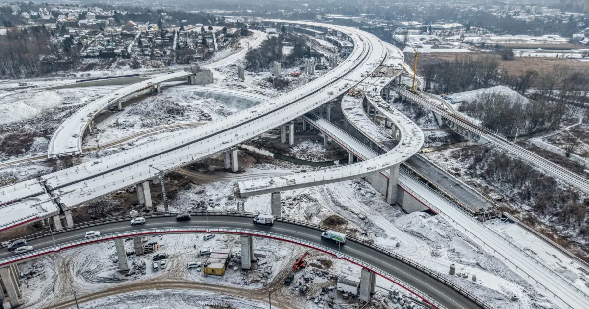 Nowa łącznica zostanie udostępniona w czwartek? Wszystko zależy od pogody