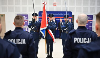 Pierwsze ślubowanie policjantów w 2026 roku i podsumowanie stanu etatowego podkarpackiej Policji - Aktualności