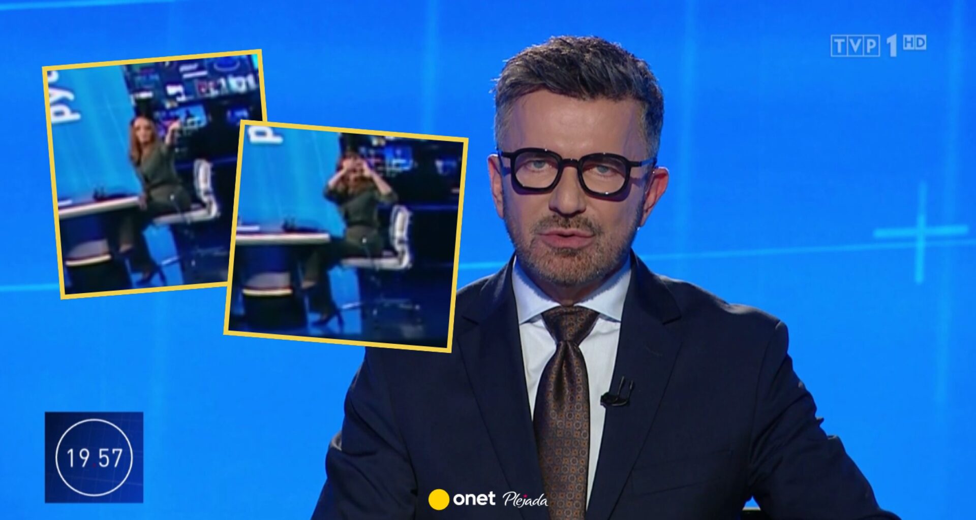 Justyna Dobrosz-Oracz zaskoczyła widzów. Kamery wszystko uchwyciły