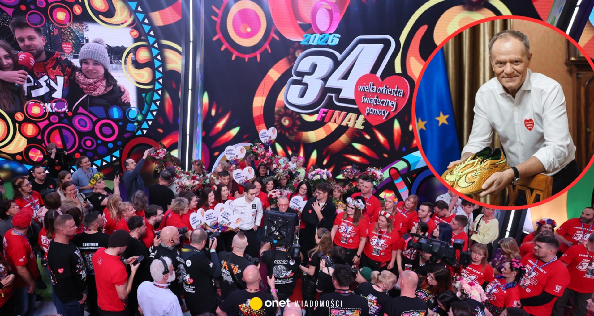 34. finał WOŚP! Na liczniku już ponad 40 mln zł [RELACJA NA ŻYWO] - Onet Wiadomości