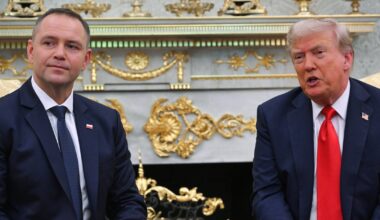 Karol Nawrocki i Donald Trump