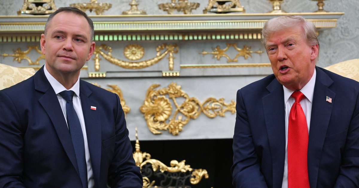 Karol Nawrocki i Donald Trump